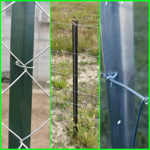 Úc phong cách lĩnh vực Hàng rào sao <span class=keywords><strong>picket</strong></span> chống gỉ nhúng nóng mạ kẽm màu y bài Chất lượng cao cấp trang trại hàng rào - Product Image 3