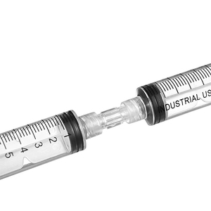 Conector de jeringa desechable Luer Lock de doble cabezal con interfaz espiral Luer - Product Image 1
