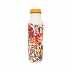 Bouteille en cuivre de qualité supérieure avec belle finition en émail imprimé pour la santé et le bien-être Bouteille d'eau en cuivre à bas prix - Product Image 1
