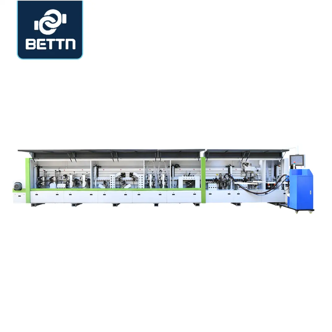 Laser Automatic Edge Banding Machine KDT nanxing machinery Edge Bander For Cabinet and Door