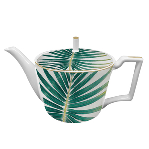 Tasses à thé en porcelaine fine d'un service de vaisselle en porcelaine fine avec de jolis services de table, ensemble de tasses en porcelaine fine, assiette de présentation et tasses à thé, théière - Product Image 5
