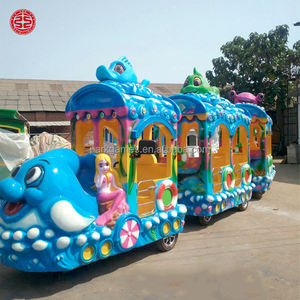 Train sur rail pour parc d'attractions pour enfants à vendre – Manèges d'extérieur amusants pour enfants - Product Image 6