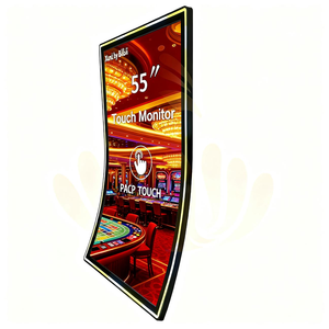 Nouvel écran tactile incurvé LD <span class=keywords><strong>Touch</strong></span> 55/43 pouces 4K <span class=keywords><strong>P</strong></span>-Cap DVI avec éclairage LED et protocole 3M pour <span class=keywords><strong>machine</strong></span> de jeu Bally - Product Image 5