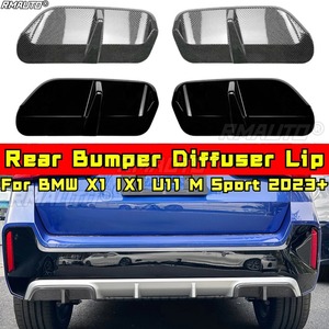 Diffuseur de pare-chocs arrière, séparateur de lèvres et aileron arrière pour BMW X1 IX1 U11 M Sport 2023+ - Accessoires automobiles - Product Image 1