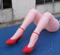 Prix de gros personnalisé – Jambes de femme gonflables sexy en promotion pour la publicité en boîte de nuit