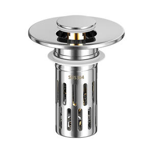 <span class=keywords><strong>Filtro</strong></span> a Molla per Lavabo a Pressione in Acciaio Inossidabile 304, Sostenibile e Moderno, per la Prosperità Domestica - Product Image 1