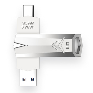 Clé USB pivotante en <span class=keywords><strong>m</strong></span>étal personnalisée avec logo promotionnel, USB 3.2 128 Go, type C OTG - Product Image 2