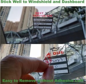 Adesivi promemoria <span class=keywords><strong>per</strong></span> il cambio dell'olio, etichette <span class=keywords><strong>per</strong></span> la data di prossima revisione auto, adesivi <span class=keywords><strong>per</strong></span> il monitoraggio di data e chilometraggio <span class=keywords><strong>per</strong></span> officine auto - Product Image 3