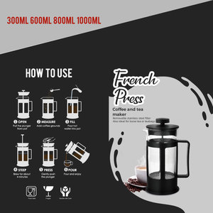 Cafetera portátil de <span class=keywords><strong>Prensa</strong></span> Francesa para el hogar, máquina de café para viaje en casa, suministro de café, oferta, precio barato, China - Product Image 5