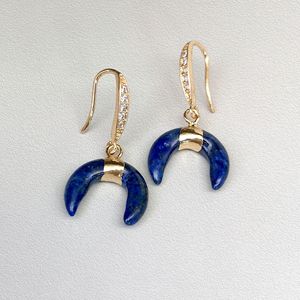 Orecchini a forma di luna per donna, accessori per le orecchie semplici da indossare tutti i giorni - Product Image 4