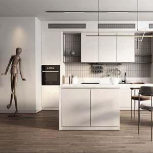 Meubles de cuisine complets, armoire, tiroir, contreplaqué, moderne, écologique, imperméable, durable, étagère, fabriqué en Chine, usine - Product Image 1