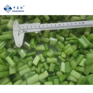 Sinocharm HACCP批准L2-3CM IQF芹菜降价批发价格散装10千克冷冻芹菜从中国