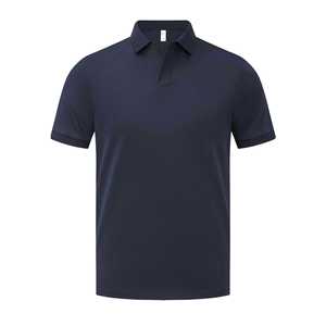 Promotional Polo Shirt 220g Pearl Cotton Breathable Turn Down Collar Short Sleeve Summer Workwear Custom Logo Lettering - Product Image 4