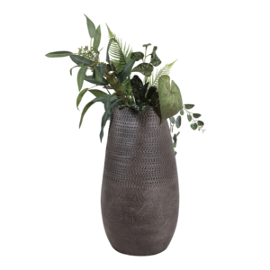 Vaso in ceramica rustico, decorazione per la casa, accessorio per soggiorno, camera da letto, ufficio, centrotavola, vaso in ceramica elegante - Product Image 2