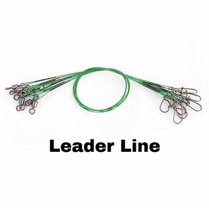Ensemble <span class=keywords><strong>de</strong></span> fils <span class=keywords><strong>de</strong></span> pêche <span class=keywords><strong>en</strong></span> acier résistant aux morsures, ligne <span class=keywords><strong>de</strong></span> traçage flexible avec émerillon à barillet et clip <span class=keywords><strong>de</strong></span> verrouillage rapide, modèle FL-01 - Product Image 2