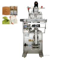 Machine de remplissage et d'emballage automatique électrique numérique pour liquides, avec scellage arrière, pour sachets en film plastique (moutarde, mayonnaise), différentes capacités
