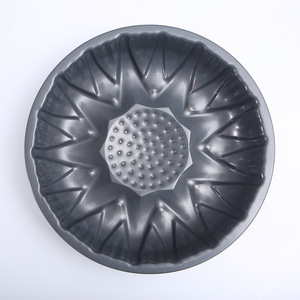 Molde para pastel de girasol, molde redondo de acero al carbono antiadherente, fácil de desmoldar, para herramientas de repostería caseras DIY - Product Image 1