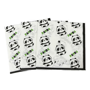 Serviettes de table personnalisées imprimées en 2 plis, en pulpe de bois vierge de qualité alimentaire, 33x33 cm, pour Noël, mariage, dîner - Product Image 2