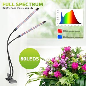 Lampe de culture LED 50W à spectre complet, dimmable, avec minuterie, étanche, pour hydroponie, culture intérieure de légumes, fleurs et plantes - Fournisseur d'usine - Product Image 2