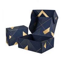 Boîtes d'emballage personnalisées écologiques, boîte à courrier en carton ondulé de taille personnalisée pour l'expédition et l'emballage d'un ensemble de mascara et de rouge à lèvres