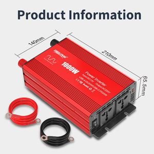 उच्च वोल्टेज इन्वर्टर 1000 2000 वाट डीसी से एसी इन्वर्टर कार चार्जर इनवर्टर 12v 220v शुद्ध साइन वेव पावर इनवर्टर - Product Image 5