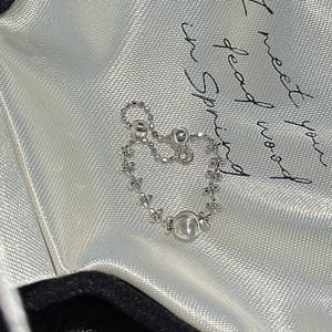 Bague œil de chat en argent pur S925, fabrication artisanale italienne, design simple et tendance, style antique, composants de bijoux - Product Image 1