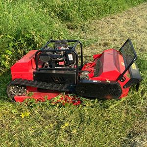1000mm Crawler Lawn Mower 25HP Grass <b>Cutter</b> Mulcher Lawnmower for Sale 1.Equipped With a <b>Hydraulic</b> Cutting Height Adjustment Sys - Product Image 3