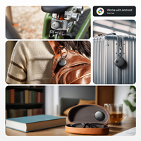Mini traceur GPS intelligent 2026 avec écran OLED, contrôle par application de navigation GPS, en plastique, anti-perte, pour clés de voiture et sacs
