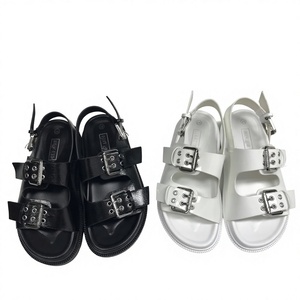 Sandali Slip-On Rock Roll <span class=keywords><strong>da</strong></span> esterno Winter EVA a fondo piatto PVC traspirante ricamato Open Toe Design Comfort Fashion - Product Image 1