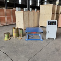Table vibrante pour essai de densité relative des sols non cohésifs, ensemble électronique, garantie 1 an sur les équipements d'essai du béton