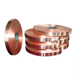 Professionele Kwaliteit C1720r Koper <span class=keywords><strong>Beryllium</strong></span> Legering Strip Industriële Bronzen Koperen Spoel Strip Leverancier - Product Image 1