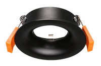 Encastré Gu10 Round Led Downlight Fixation Housing Cover Anti Glare Fixe Angle Spot Light Frame Cut Out 75mm RF8