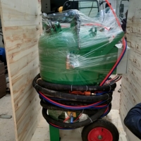 Dissolvant portatif de machine de sablage de type humide sans poussière; pour l'usage domestique et professionnel