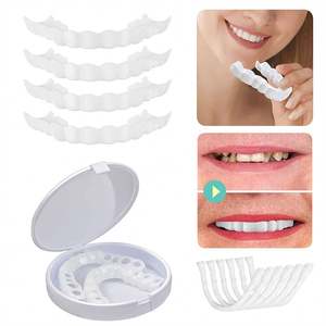 Parte superior de alta calidad con <span class=keywords><strong>dentaduras</strong></span> inferiores, carilla de sonrisa perfecta, herramienta de higiene bucal para <span class=keywords><strong>dentaduras</strong></span> postizas, cosméticos dentales de sonrisa instantánea - Product Image 2