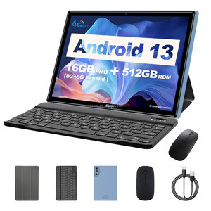 <span class=keywords><strong>Tablette</strong></span> 5G 10 pouces avec double carte SIM, caméra HD, écran IPS, 16+512 Go, Android 13, 8 cœurs, 6000 mAh, PC portable professionnel - Product Image 1