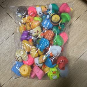 Giocattolo da bagno di vendita caldo 2 pollici di gomma anatre alla rinfusa di gomma papere artiglio macchina anatre jeep anatre - Product Image 3