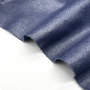 High Quality PU Leather Fabric For Clothing Elastic And Photosensitive Smooth Satin Leather PU Leather Fabric