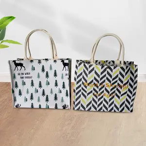 New Design Custom Logo Printed Popular Shopping Canvas Tote Cotton Bags