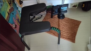 Taburete Ajustable para Inversión UF NO.2, Banco para Inversión, Silla de <span class=keywords><strong>Yoga</strong></span> de Viscosa/Poliéster, Alivia la Fatiga Familiar - Product Image 2