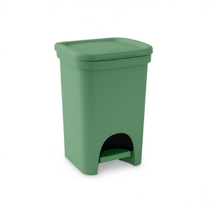 Cubo de basura Colors Pedal Bin de 6L, verde, de plástico, para cocina y baño - Product Image 3