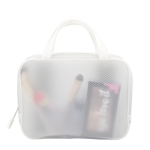 Logo stampato personalizzato grande capacità Semi-trasparente Tote costumi da bagno borsa da bagno EVA Waterproof da viaggio - Product Image 2