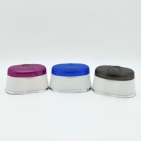Tapa de rosca de plástico de 24 mm de PP, antiderrame y a prueba de fugas, con tapa abatible para dispensar cosméticos, gel de baño y champú, colores personalizados