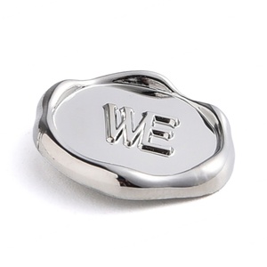 Promotion Items Private Label Customized Zinc Alloy Embossed Luxury Souvenir <b>Gift</b> Metal Labels with Cute Animal Design - Product Image 3