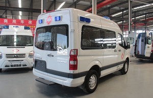 Véhicule d'ambulance médicale de secours professionnel léger Foton Diesel Blue Plate, véhicule de transfert de patients, fourgon 4X2 LHD 150 CV - Product Image 5