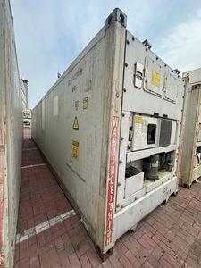 ตู้คอนเทนเนอร์แช่เย็นมือสองขนาด 40 ฟุต พร้อมเครื่องทำความเย็น Thermo King Carrier มีจำหน่าย ตู้แช่แข็งเหล็ก - Product Image 2