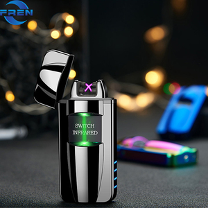 FR-623 Hot Bán Điện Tử <span class=keywords><strong>Usb</strong></span> Sạc Thuốc Lá Xì Gà Nhẹ Hơn Đôi <span class=keywords><strong>Arc</strong></span> Plasma Xung Chuyển Hồng Ngoại Bật Lửa - Product Image 5