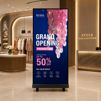 Écran d'affichage LED vertical couleur pleine, type Cubo, pour affichage publicitaire, signalétique, éducation, montage au sol, mobile, intérieur, IP65, pixel 1,9 mm