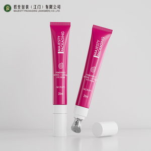 Leere kosmetische Verpackung Kunststoffs ch lauch Vibrierende Zink legierung Metall Applikator Kopf Serum Squeeze <span class=keywords><strong>Massage</strong></span> Augen creme Lippe - Product Image 5