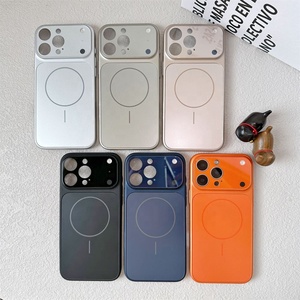 Coque de téléphone durable Capa De Celular Original AG Verre mat Grande fenêtre Magnétique Fundas Coque arrière pour <span class=keywords><strong>Iphone</strong></span> 17 Air 16 <span class=keywords><strong>Pro</strong></span> <span class=keywords><strong>Max</strong></span> - Product Image 6