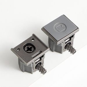 Goupilles de support, support d'étagère d'armoire, clous de séparation invisibles, broches de support d'étagère trois en un avec bouchons de trou - Product Image 1